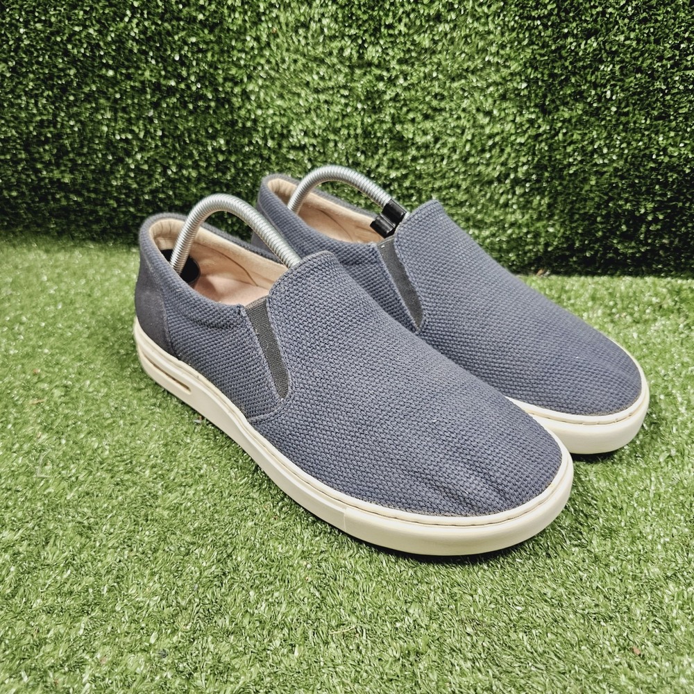 Birkenstock Oswego Midnight Blue Canvas Slip On Sneakers Mens 42 US Size‎ 9